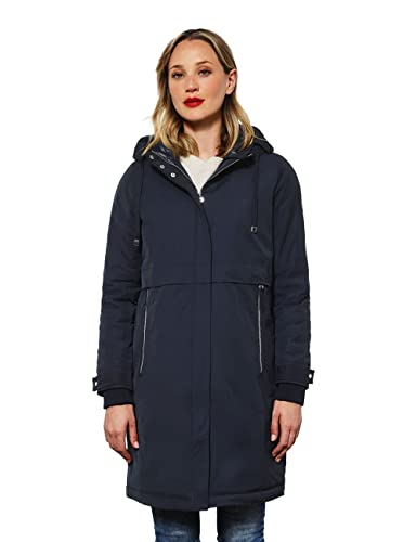 STREET ONE Damen A201721 Parka, Diving Blue, 36 von Street One