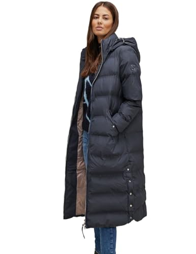 STREET ONE Damen A201859 Wintermantel, Gravity Blue, 38 von Street One