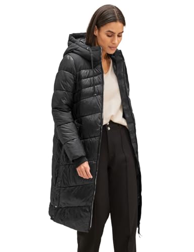 STREET ONE Damen A201860 Winterjacke, Black, 44 von Street One