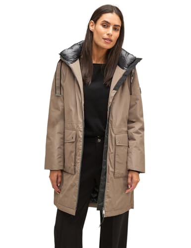 STREET ONE Damen A201862 Parka, Rocky Brown, 34 von Street One