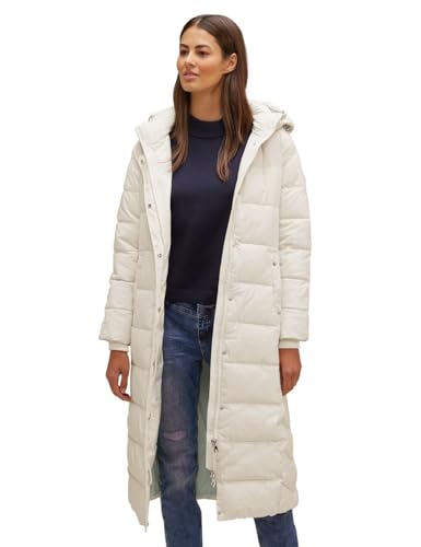 STREET ONE Damen A201868 Wintermantel Lang, Beige, 42 von Street One