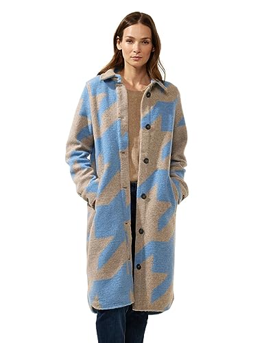 STREET ONE Damen A201872 Langmantel, Arctic Blue, 44 von Street One