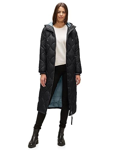 STREET ONE Damen A201881 Steppjacke Lang, Black, 34 von Street One