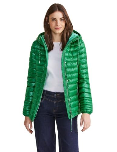 STREET ONE Damen Steppjacke, arty green, 44 von Street One