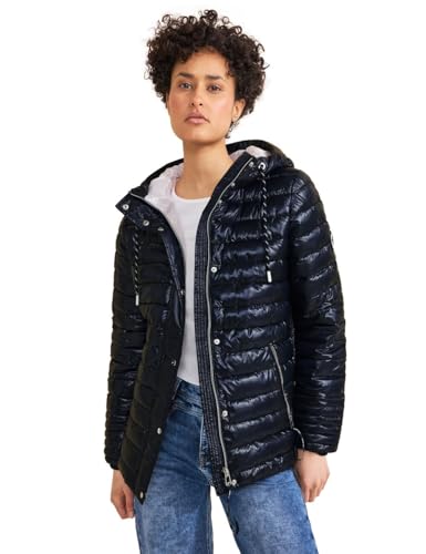 STREET ONE Damen Steppjacke, gravity blue, 40 von Street One