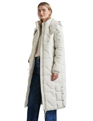 STREET ONE Damen A201977 Gefütterte Teflon-Jacke,Grau,36 von STREET ONE