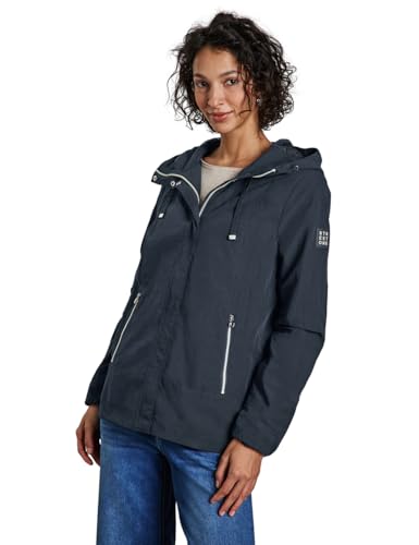 STREET ONE Damen A202056 Kurzer Windbreaker, Gravity Blue, 44 von STREET ONE