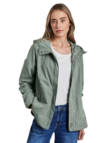 STREET ONE Damen A202056 Kurzer Windbreaker, Mint Green, 36 STREET ONE Damen A202056 Kurzer Windbreaker, Mint Green, 36 von Street One