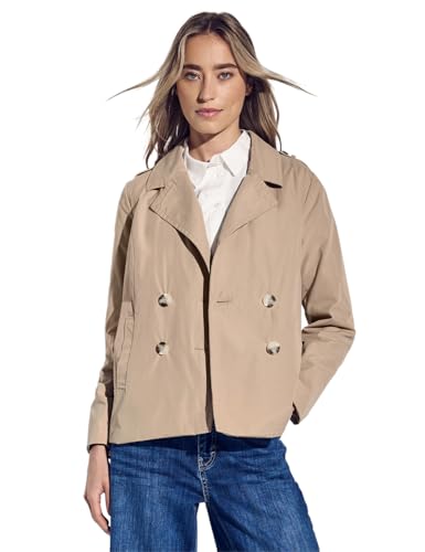 STREET ONE Damen A202057 Trenchcoat, Desert beige, 44 von Street One
