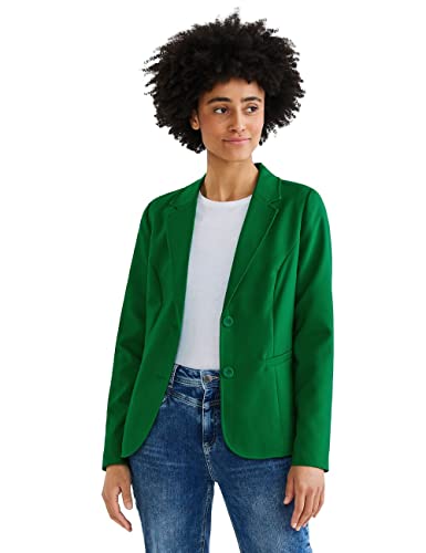 STREET ONE Damen A211839 Twill Blazer, Brisk Green, 46 von Street One