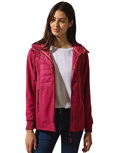 STREET ONE Damen A211893 Softshelljacke, Peony red, 34 von Street One