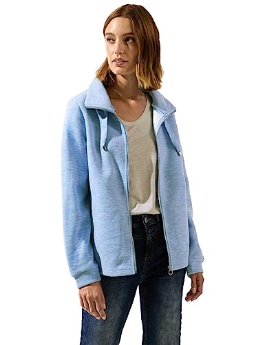 STREET ONE Damen A211902 Übergangsjacke, Feather Blue Melange, 36 von Street One