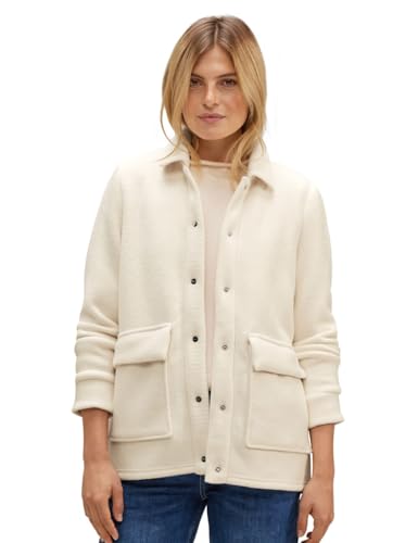 STREET ONE Damen A211988 Übergangsjacke, Lucid White, 46 von Street One