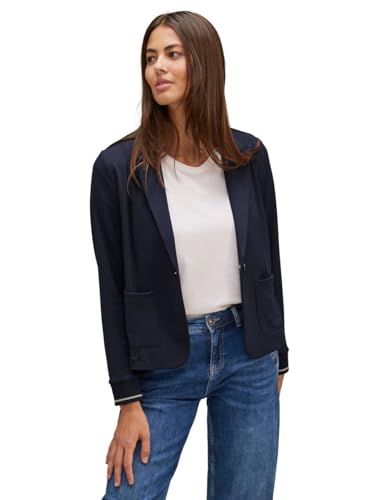 STREET ONE Damen A211997 Blazer, deep Blue, 36 von Street One