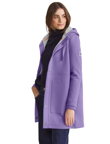 STREET ONE Damen Übergangsjacke, shiny lilac, 34 von Street One