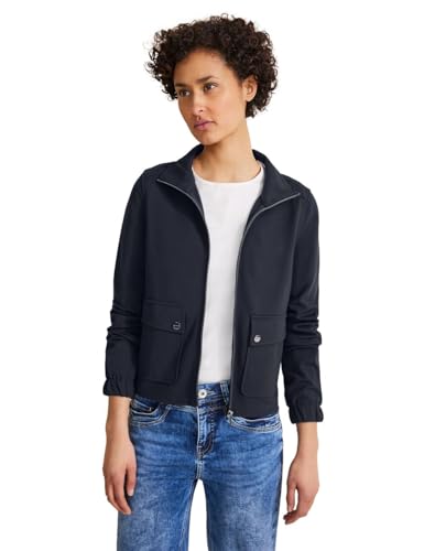 STREET ONE Damen Übergangsjacke, deep blue, 42 von Street One