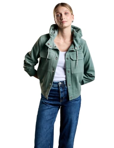 STREET ONE Damen A212243 Kurze Jacke, Seafoam Green, 46 von STREET ONE