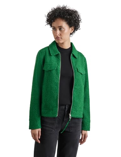 STREET ONE Damen A212380 Kurze Jacke,Grün,42 von STREET ONE