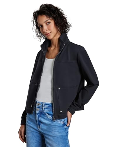 STREET ONE Damen A212499 Jacke Im Loose Fit, Deep Tint Blue, 46 EU von Street One