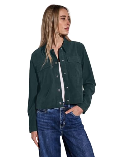 STREET ONE Damen A212601 Kurze Twill-Jacke, Hunter Green, 44 von Street One