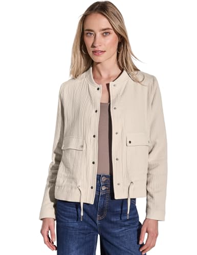 STREET ONE Damen A212634 Musselin Blouson, Moonstone Sand, 38 STREET ONE Damen A212634 Musselin Blouson, Moonstone Sand, 38 von Street One