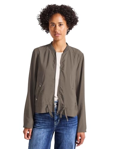 STREET ONE Damen A212724 Sommerlicher Blouson, Dark Tumbled Beige, 42 von STREET ONE