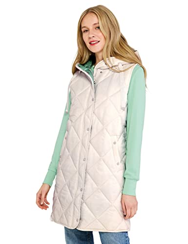 STREET ONE Damen A220170 Longweste, Relaxed Grey, 38 STREET ONE Damen A220170 Longweste, Relaxed Grey, 38 von Street One