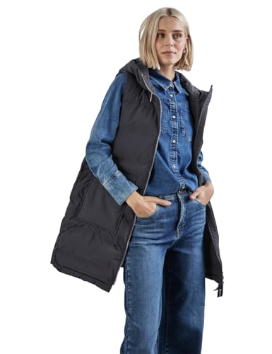 STREET ONE Damen A220239 Lange Weste, Gravity Blue, 40 STREET ONE Damen A220239 Lange Weste, Gravity Blue, 40 von Street One