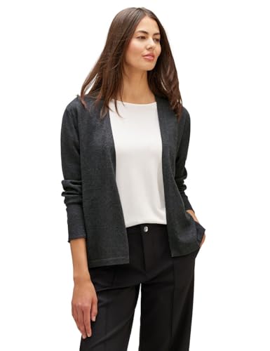 STREET ONE Damen A253632 Strickjacke, Anthracite Melange, 36 von Street One