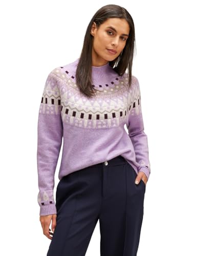 STREET ONE Damen A302425 Strickpullover, Mehrfarbig, 32 von Street One