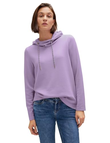 STREET ONE Damen A302493 Hoodie, Soft Pure Lilac, 40 von Street One