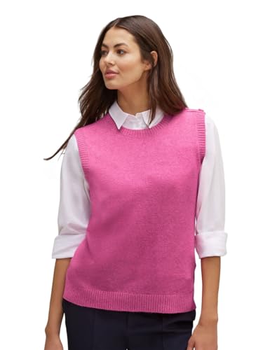 STREET ONE Damen Pullunder, cozy pink melange, 38 von Street One