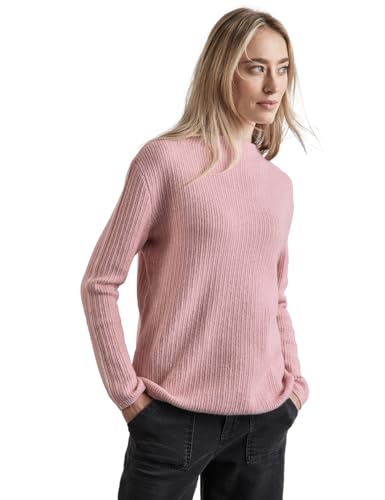 STREET ONE Damen A303049 Pulli mit Kontrastdetail,Mehrfarbig, 44 von STREET ONE