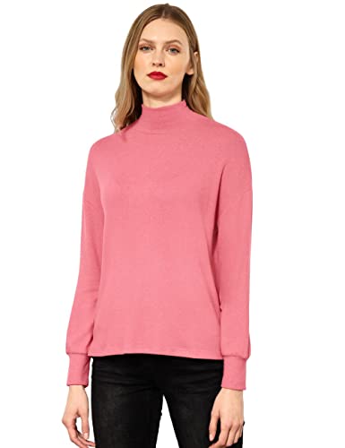 STREET ONE Damen A318912 Langarmshirt, Winter Rose Melange, 44 von Street One