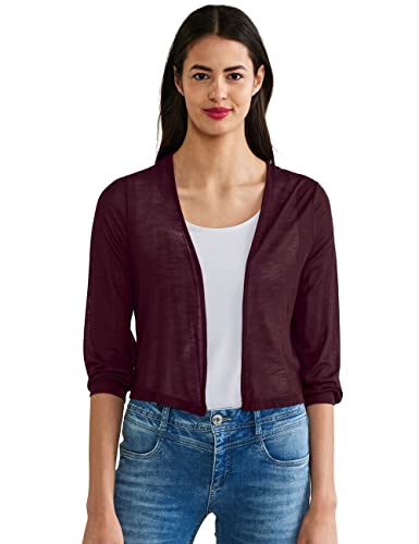 STREET ONE Damen A319566 Bolerojacke, Tamed Berry, 40 EU von Street One