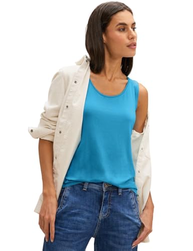 STREET ONE Damen A320438 Longtop, Light Aquamarine Blue, 36 von Street One