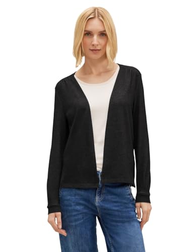 STREET ONE Damen A320564 Strickjacke, Anthracite Melange, 34 von Street One