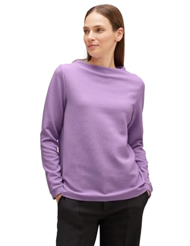 STREET ONE Damen A320576 Langarmshirt, Soft Pure Lilac, 34 von Street One