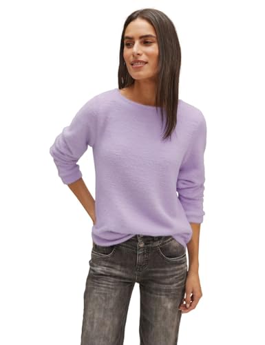 STREET ONE Damen A320580 Langarmshirt, Soft Pure Lilac, 40 von STREET ONE