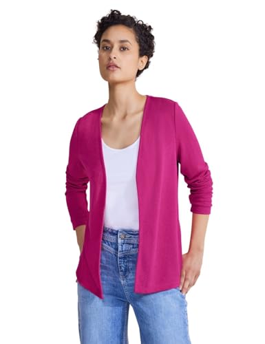 STREET ONE Damen A321103 Basic Strickjacke, Magnolia pink, 42 von Street One