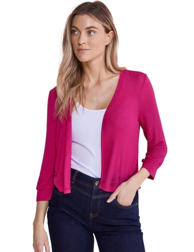 STREET ONE Damen A321271 Bolero Strickjacke, Magnolia pink, 36 von Street One