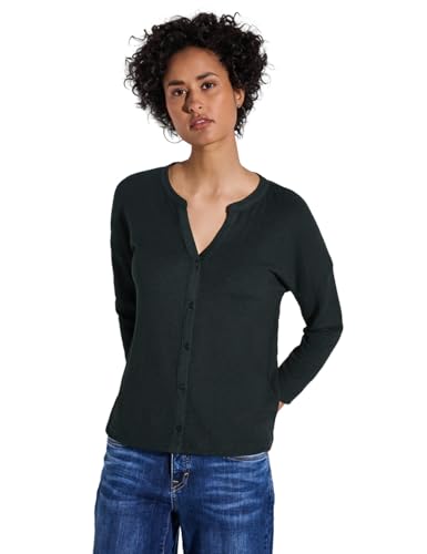 STREET ONE Damen A322905 Tunika-Jacke mit Struktur, Hunter Green, 40 STREET ONE Damen A322905 Tunika-Jacke mit Struktur, Hunter Green, 40 von Street One