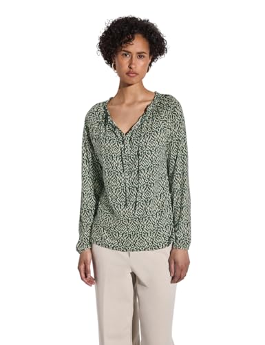 STREET ONE Damen A322965 Bedrucktes Raglan Shirt, Hunter Green, 36 von STREET ONE