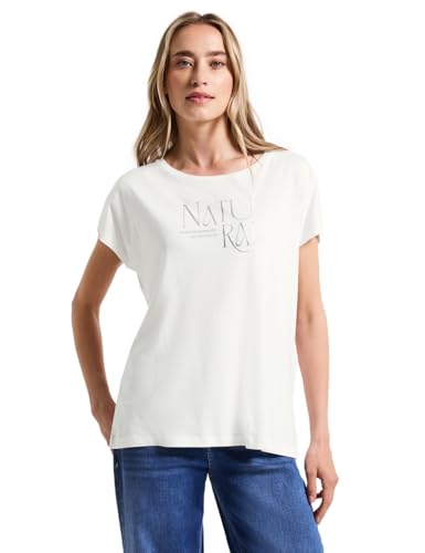 STREET ONE Damen A323044 Shirt mit Wording Artwork, Off White, 38 STREET ONE Damen A323044 Shirt mit Wording Artwork, Off White, 38 von Street One