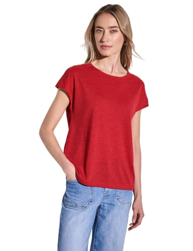 STREET ONE Damen A323146 Shirt mit Spitzendetail, Glory red, 38 STREET ONE Damen A323146 Shirt mit Spitzendetail, Glory red, 38 von Street One