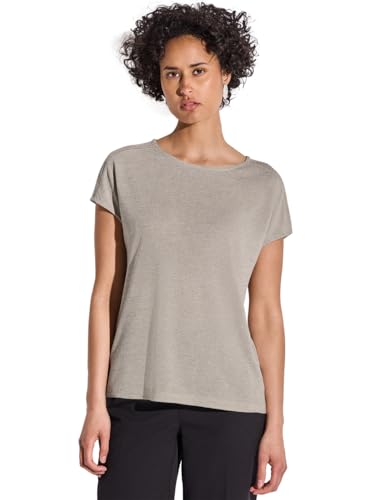 STREET ONE Damen A323146 Shirt mit Spitzendetail, Moonstone Sand, 42 von Street One