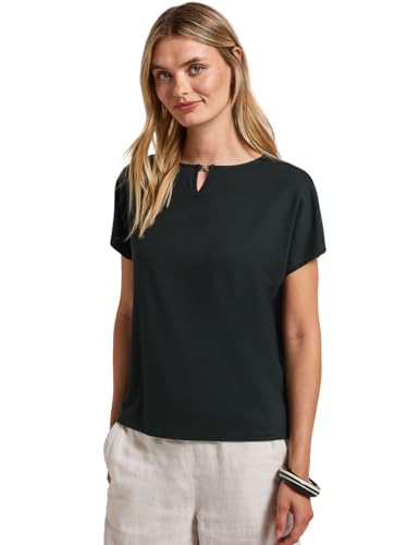 STREET ONE Damen 3226600 Shirt mit Cut-Out, Pine Grove Green, 38 STREET ONE Damen 3226600 Shirt mit Cut-Out, Pine Grove Green, 38 von STREET ONE