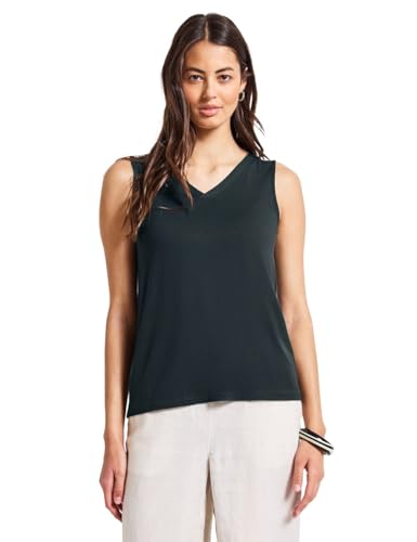 STREET ONE Damen A323623 V-Neck Top, Pine Grove Green, 40 STREET ONE Damen A323623 V-Neck Top, Pine Grove Green, 40 von STREET ONE