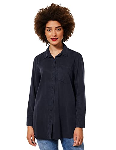 STREET ONE Damen A343509 Longbluse, Mighty Blue, 34 von Street One