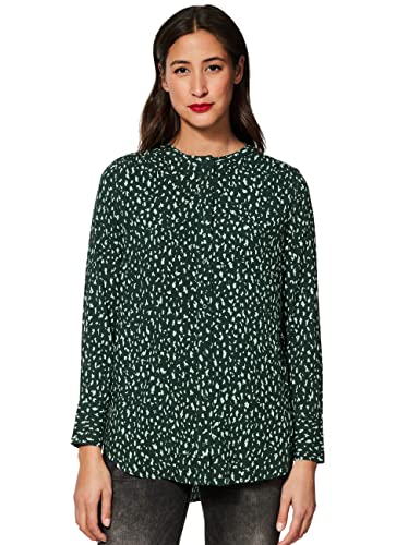 STREET ONE Damen A343609 Longbluse, deep Clary Mint, 38 von Street One